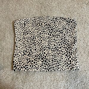 Brandy Melville Cheetah Print Tube Top